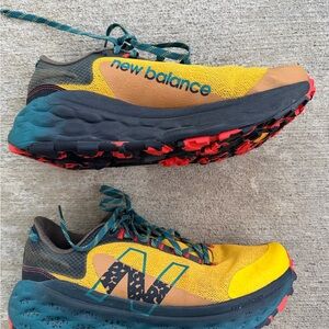 New Balance Fresh Foam X More Trail v2 Harvest Gold Mountain Teal Men’s Size 12